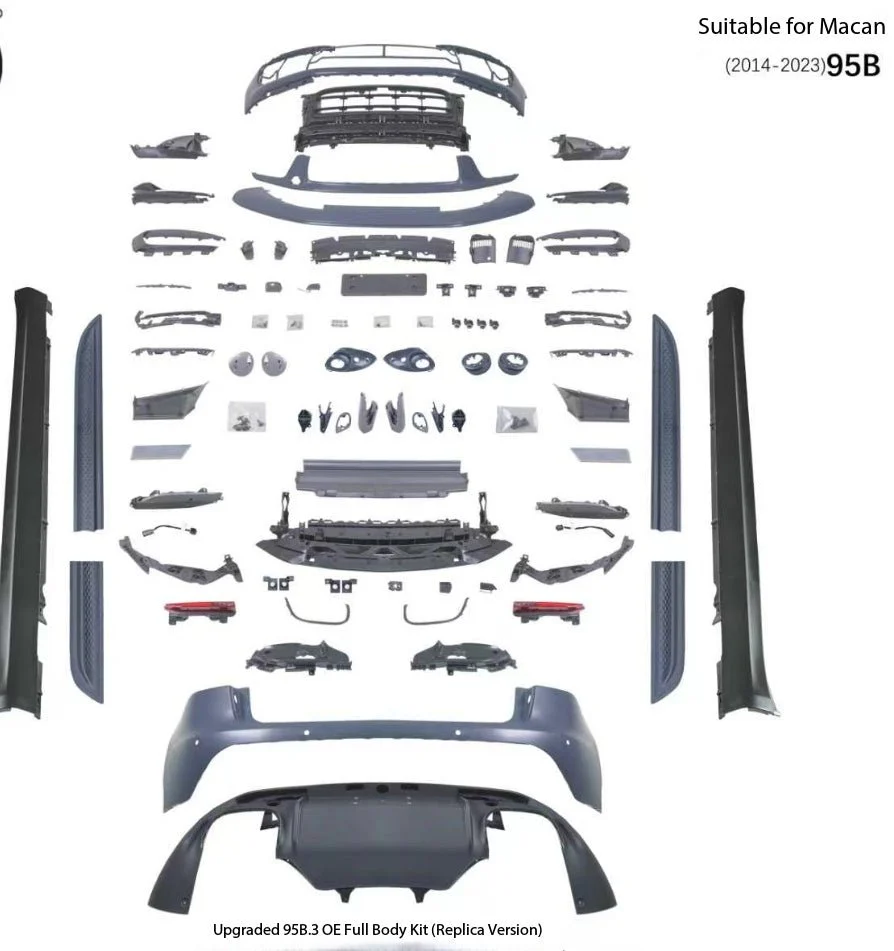 Porsche Macan 95B (2014-2023) Convert to (2023) 95B.3 Full Conversion Kit - Image 5