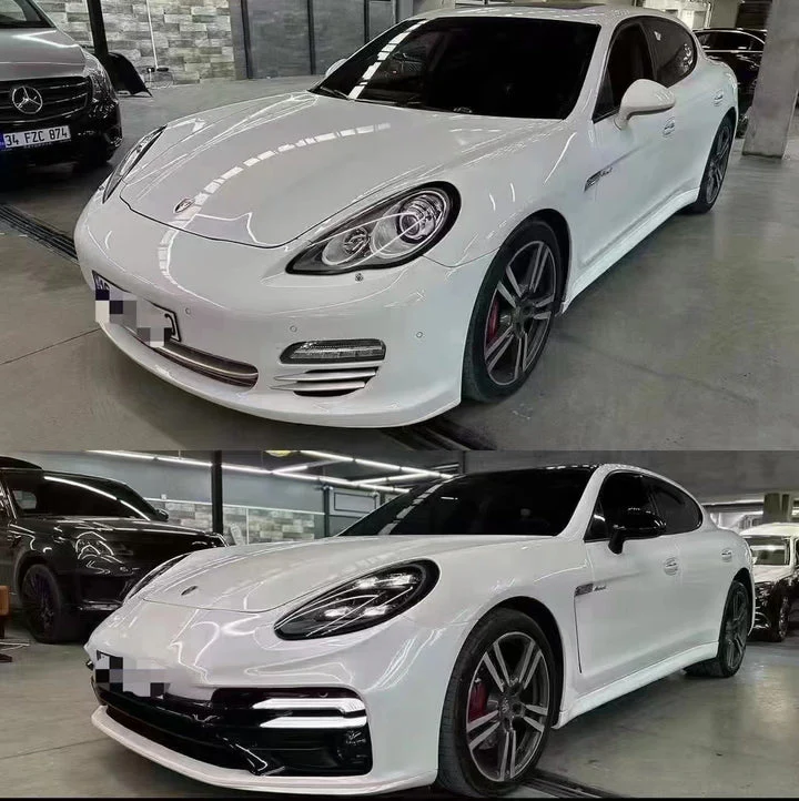 Porsche Panamera 970 Convert to 971 GTS Front Bumper Conversion Kit w/ Headlight - Image 2