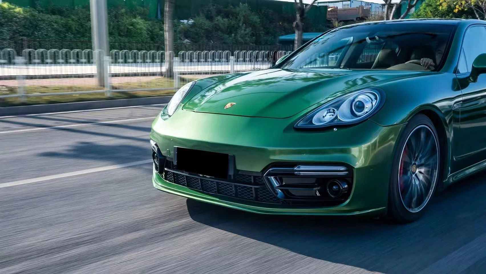 Porsche Panamera 970 Convert to 971 GTS Front Bumper Conversion Kit w/ Headlight - Image 4