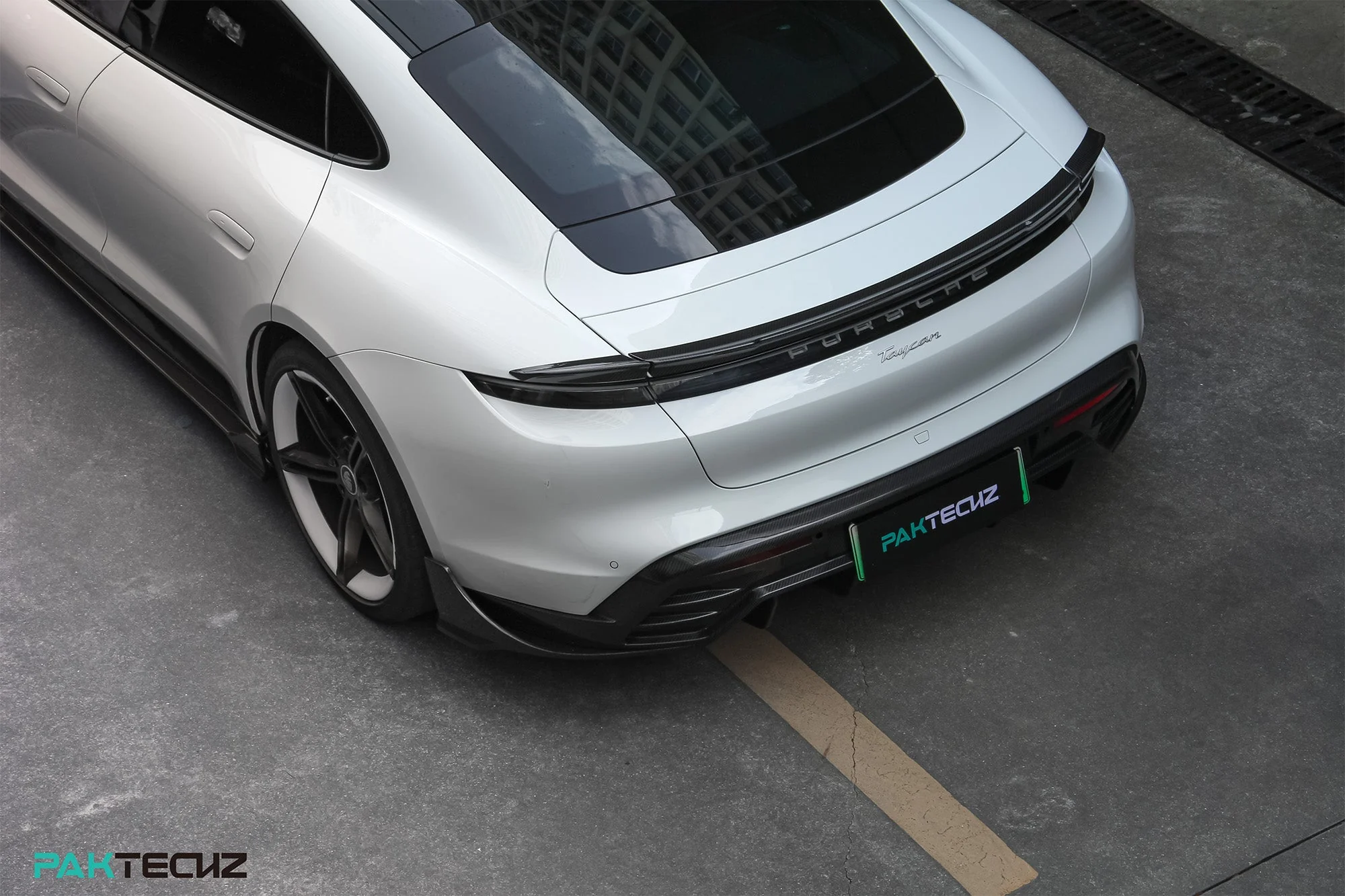 Porsche Taycan / Turismo Paktechz Full Dry Carbon Aerodynamics kit - Image 14