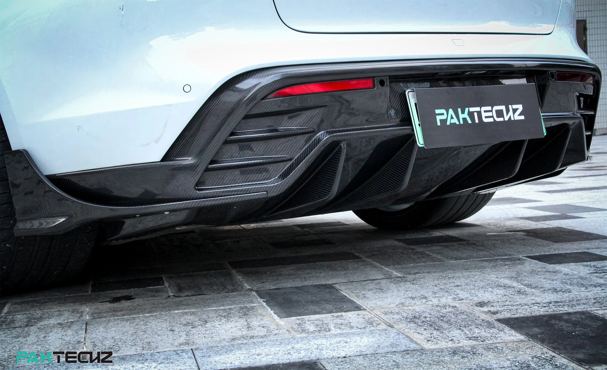Porsche Taycan / Turismo Paktechz Full Dry Carbon Aerodynamics kit - Image 16