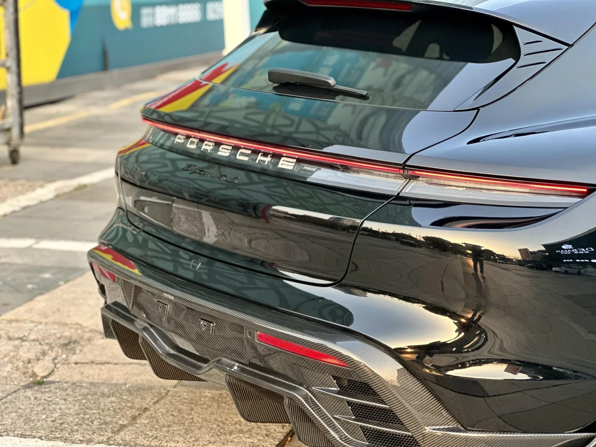 Porsche Taycan / Turismo Paktechz Full Dry Carbon Aerodynamics kit - Image 27