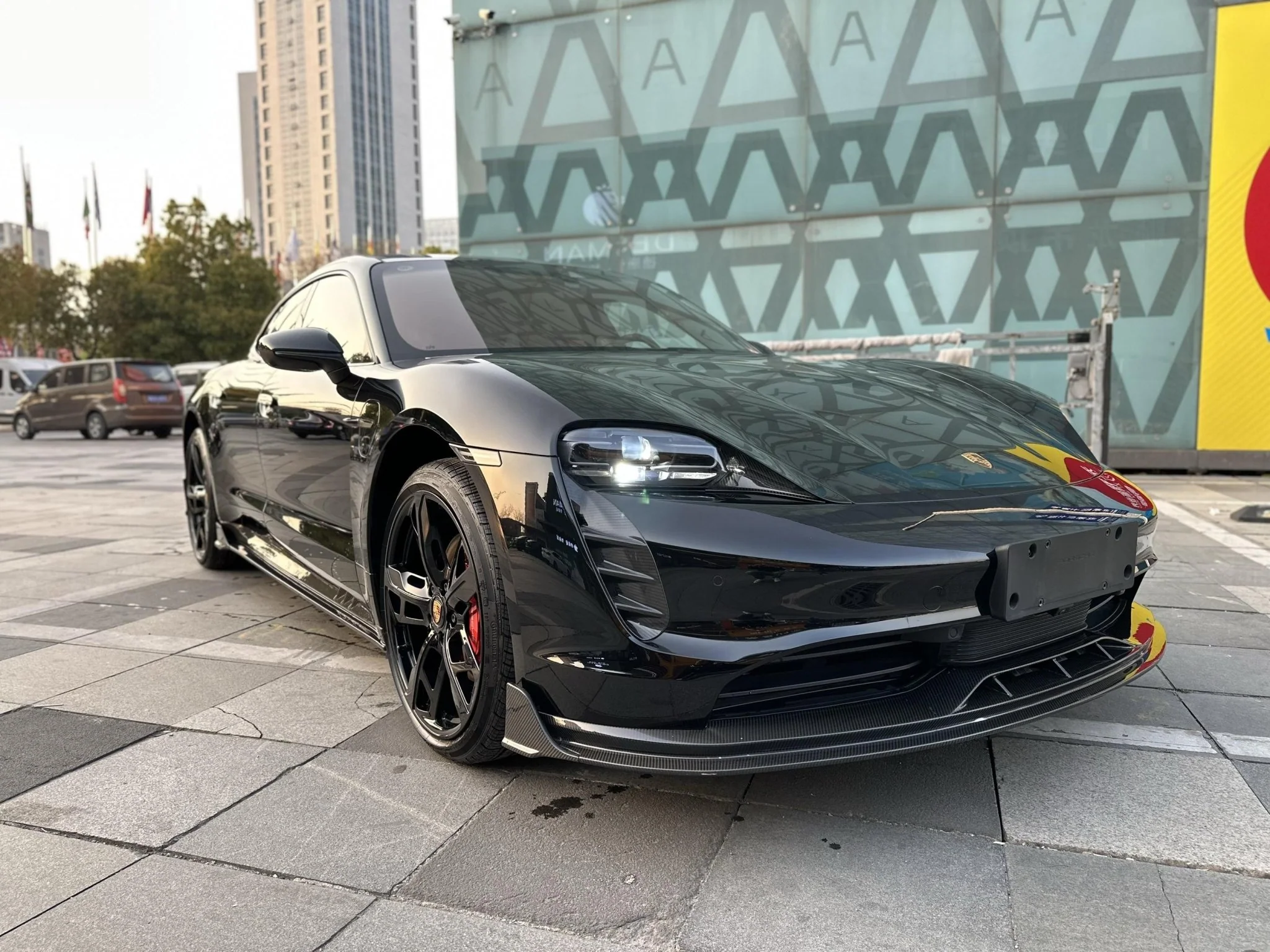 Porsche Taycan / Turismo Paktechz Full Dry Carbon Aerodynamics kit - Image 28