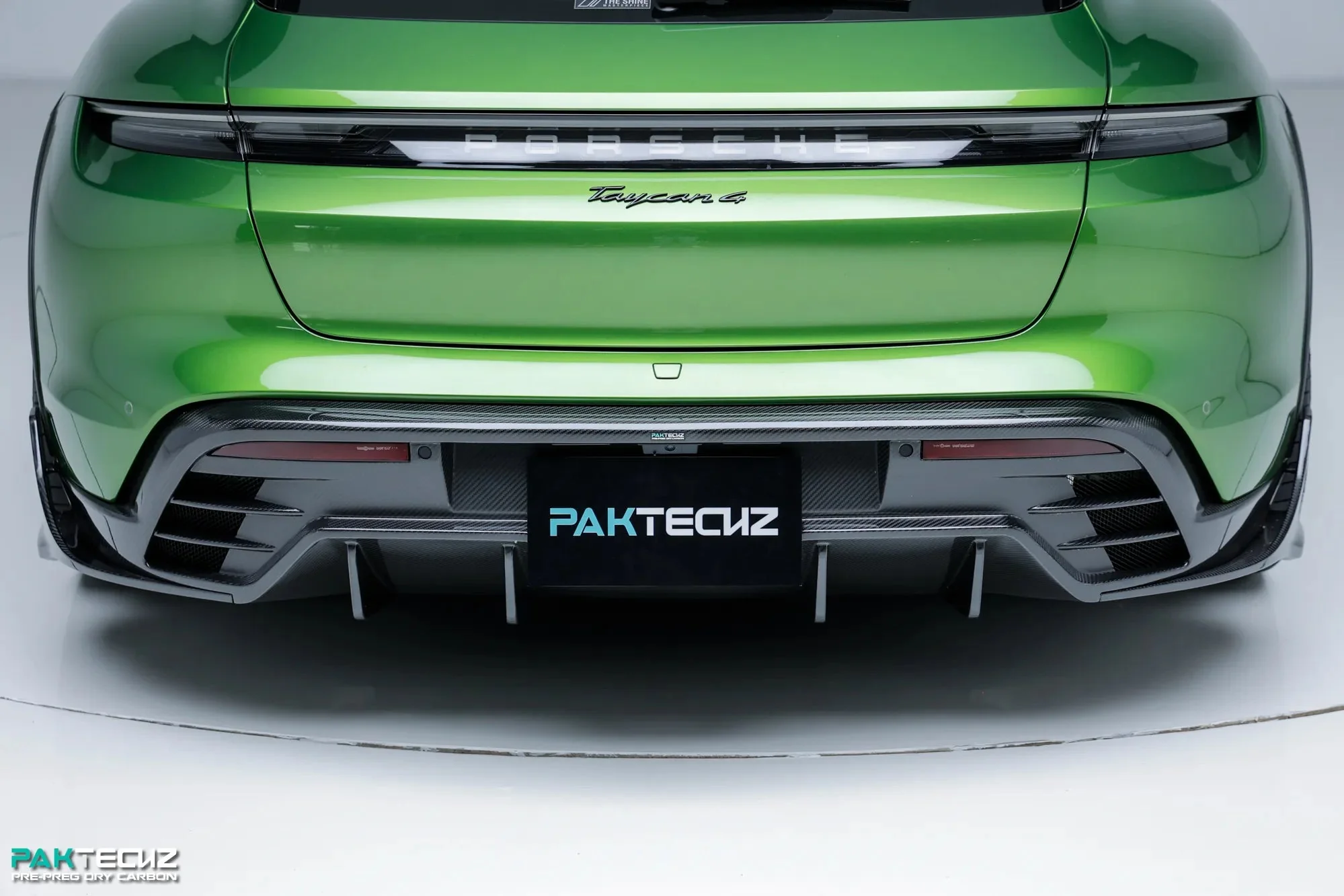 Porsche Taycan / Turismo Paktechz Full Dry Carbon Aerodynamics kit - Image 6