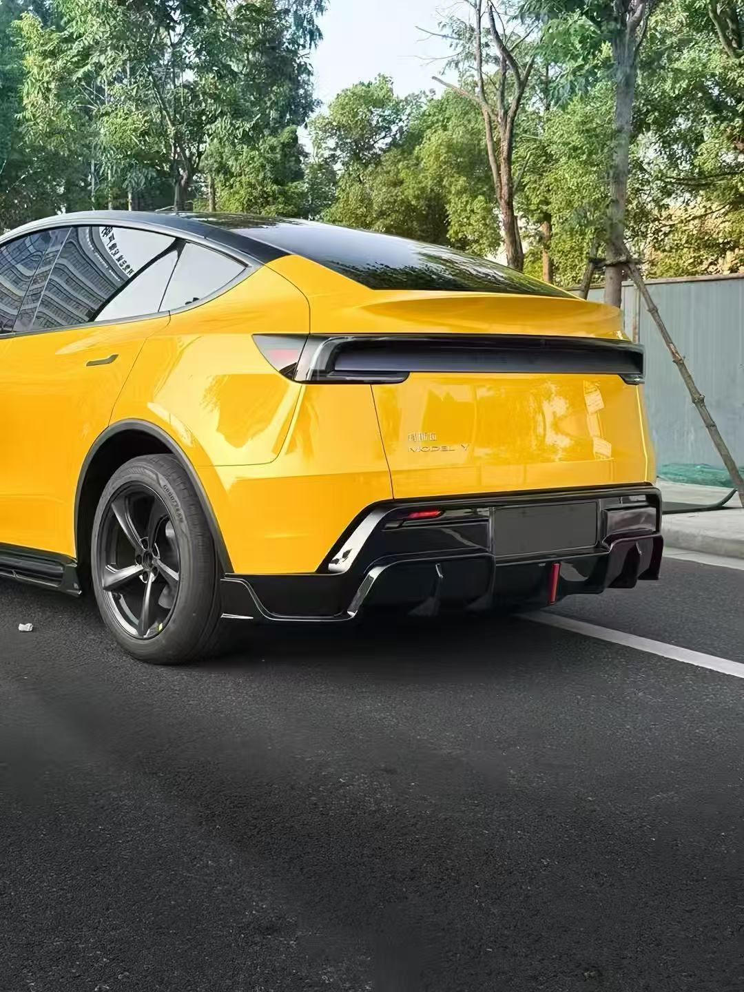 RBT 2025+ Tesla Model Y Lowline Kit Gloss Black - Image 5