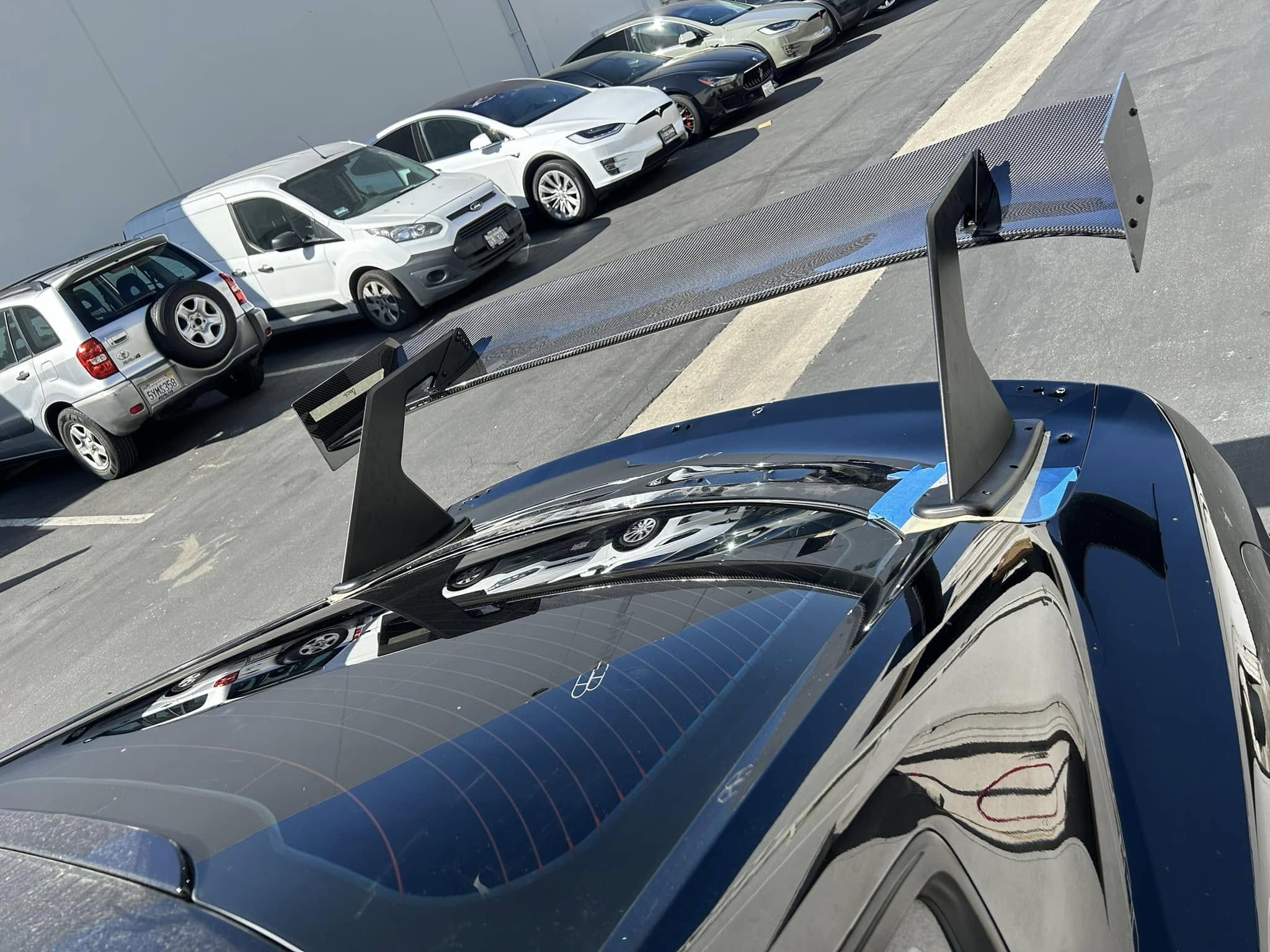 RBT GT4 Style Dry-Carbon Fibre Rear Spoiler for Ford Mustang S550.1 - S550.2 & 2024+ Models - Image 24