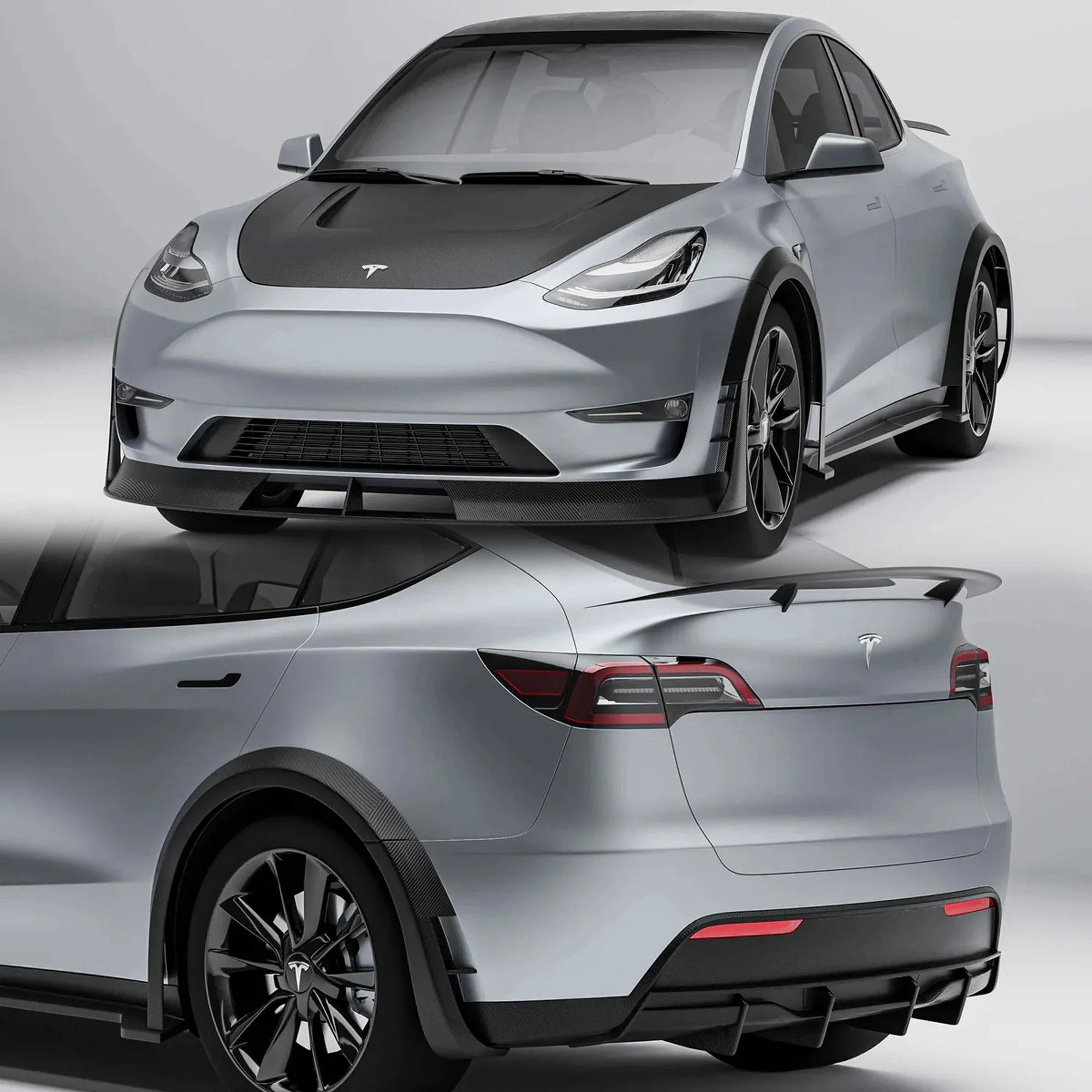RevoZport 2021–2024 Tesla Model Y Wide Arch Body Kit - Image 2