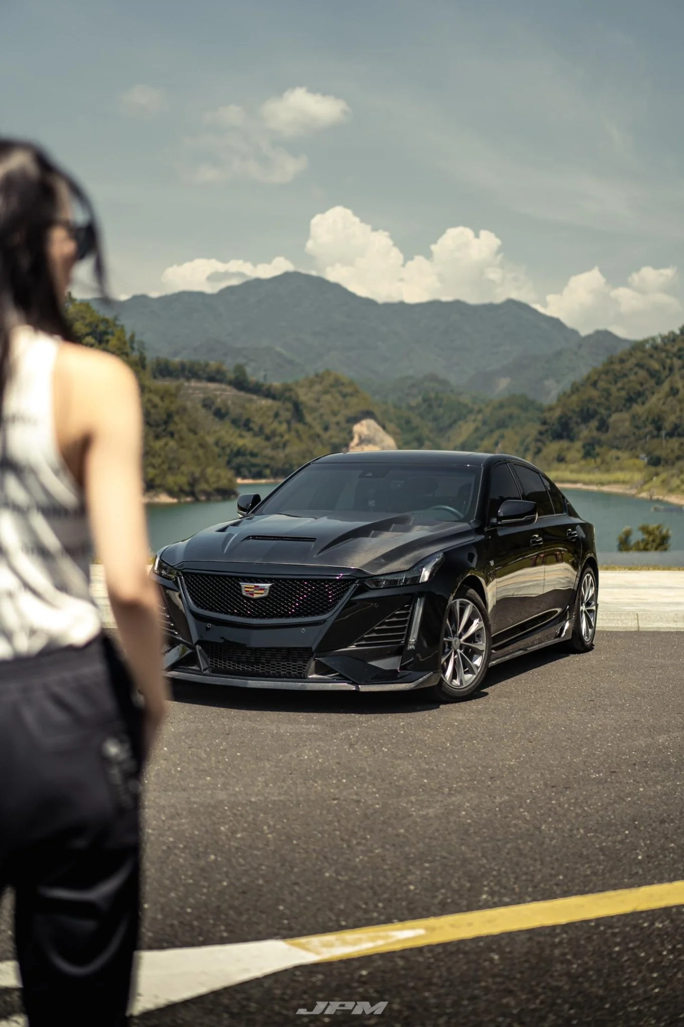 Robot Cadillac CT5 "Prism" FRP Front Bumper & Front Lip - Image 4