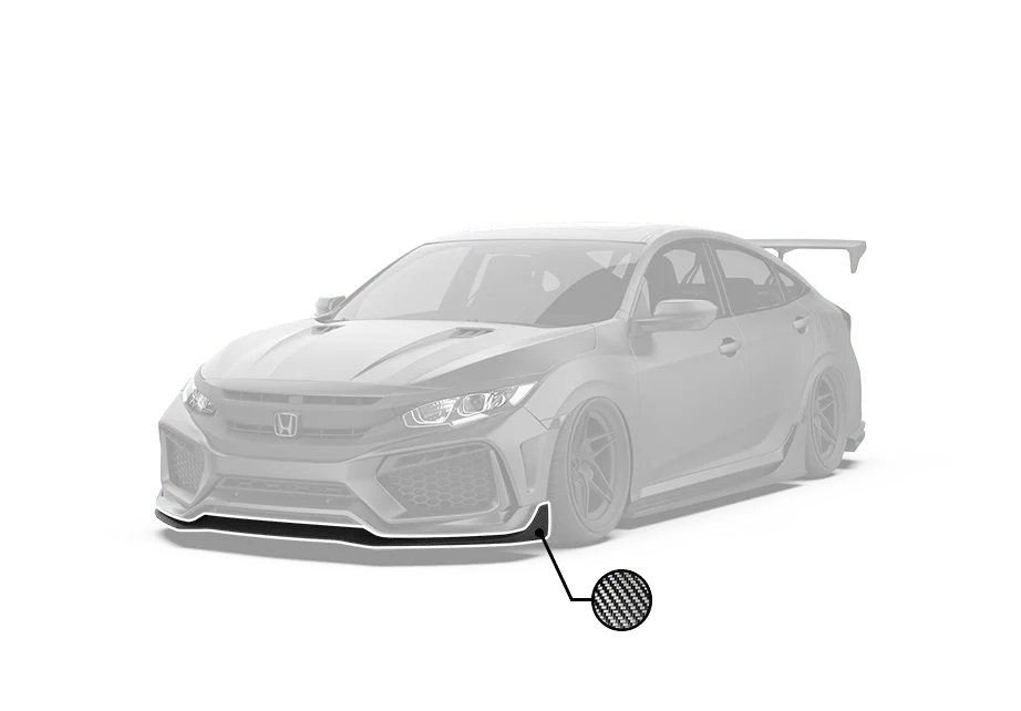 Robot Craftsman 10th Gen Honda Civic Front Bumper & Front Lip - Image 2
