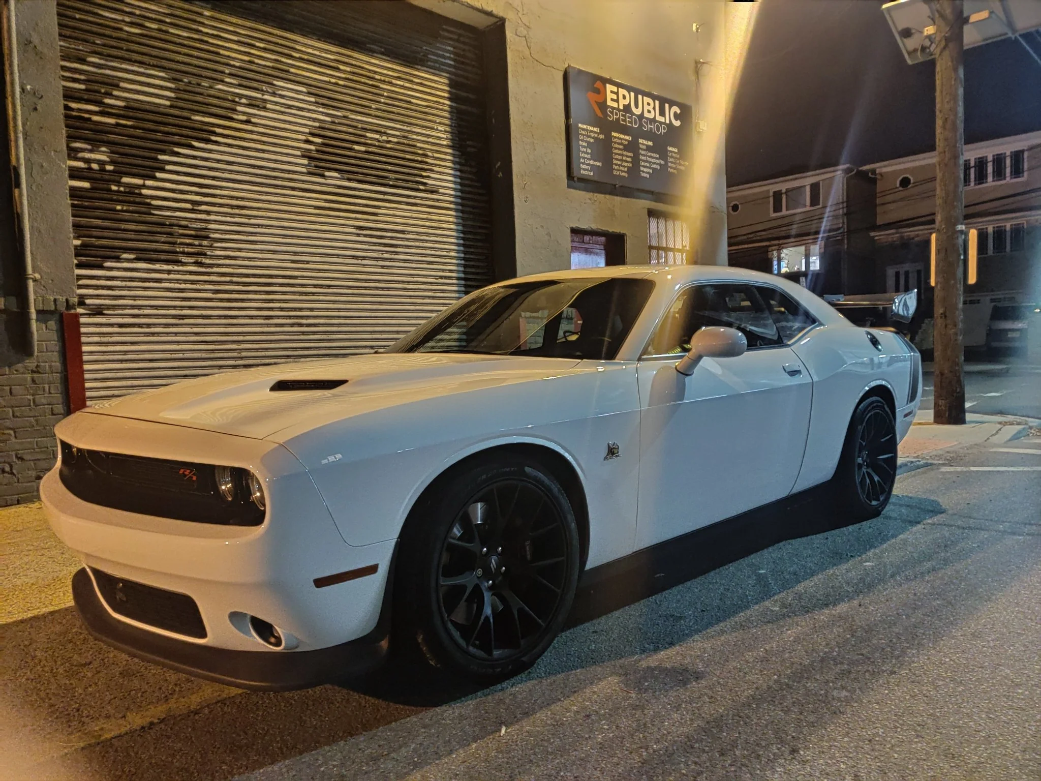 ROBOT CRAFTSMAN Carbon Fiber or FRP Swan Neck Hammer GT Wing For Dodge Challenger Scatpack RT Hellcat - Image 15