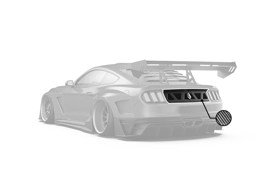 Robot Craftsman Ford Mustang Dawn Rear Boot Lid Trim - Image 2