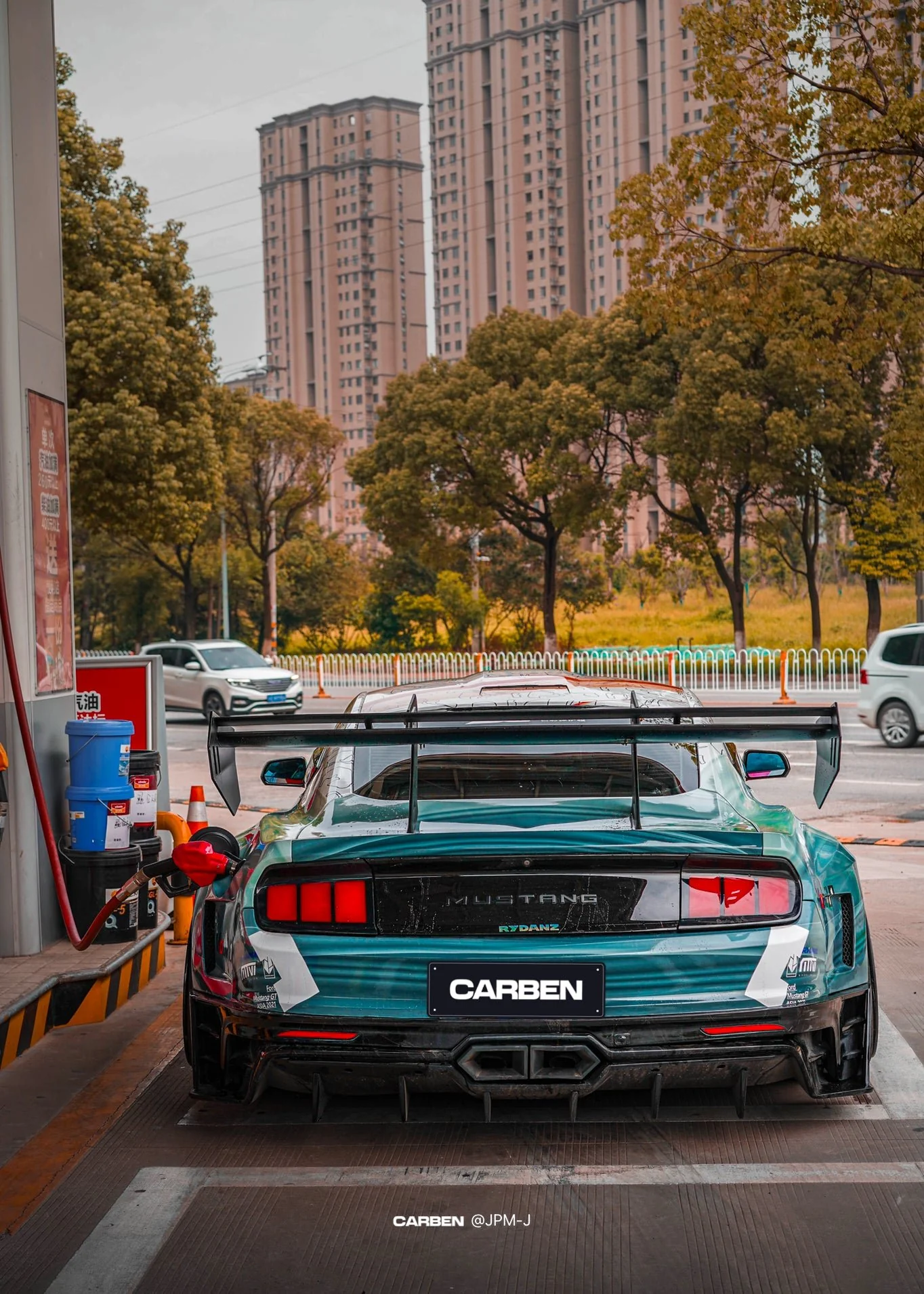 Robot Craftsman Ford Mustang Dawn Rear GT Wing - Image 4