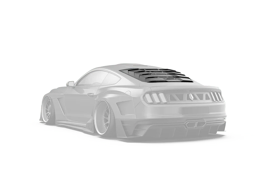 Robot Craftsman Ford Mustang Dawn Rear Window Covers