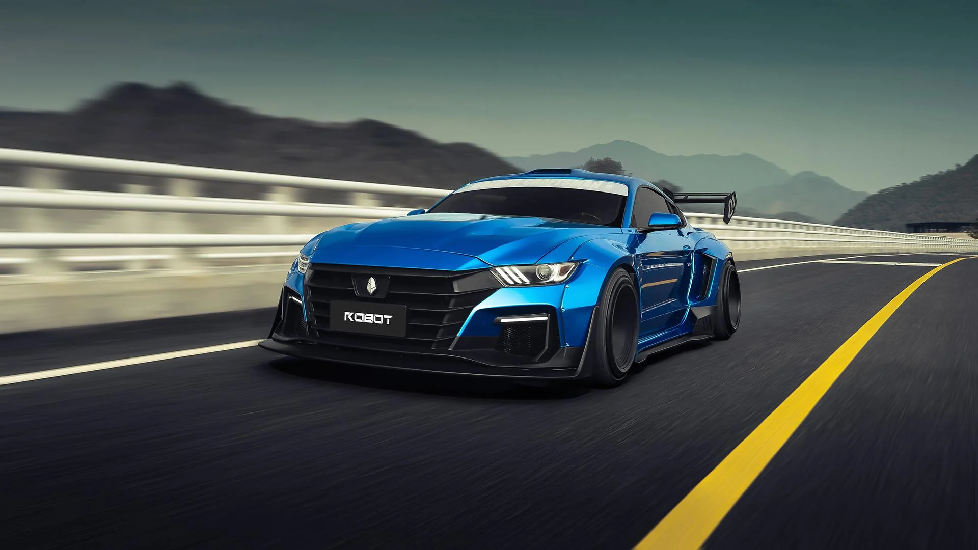 Robot Craftsman Ford Mustang Dawn Widebody Kit 2015-2023 - Image 13