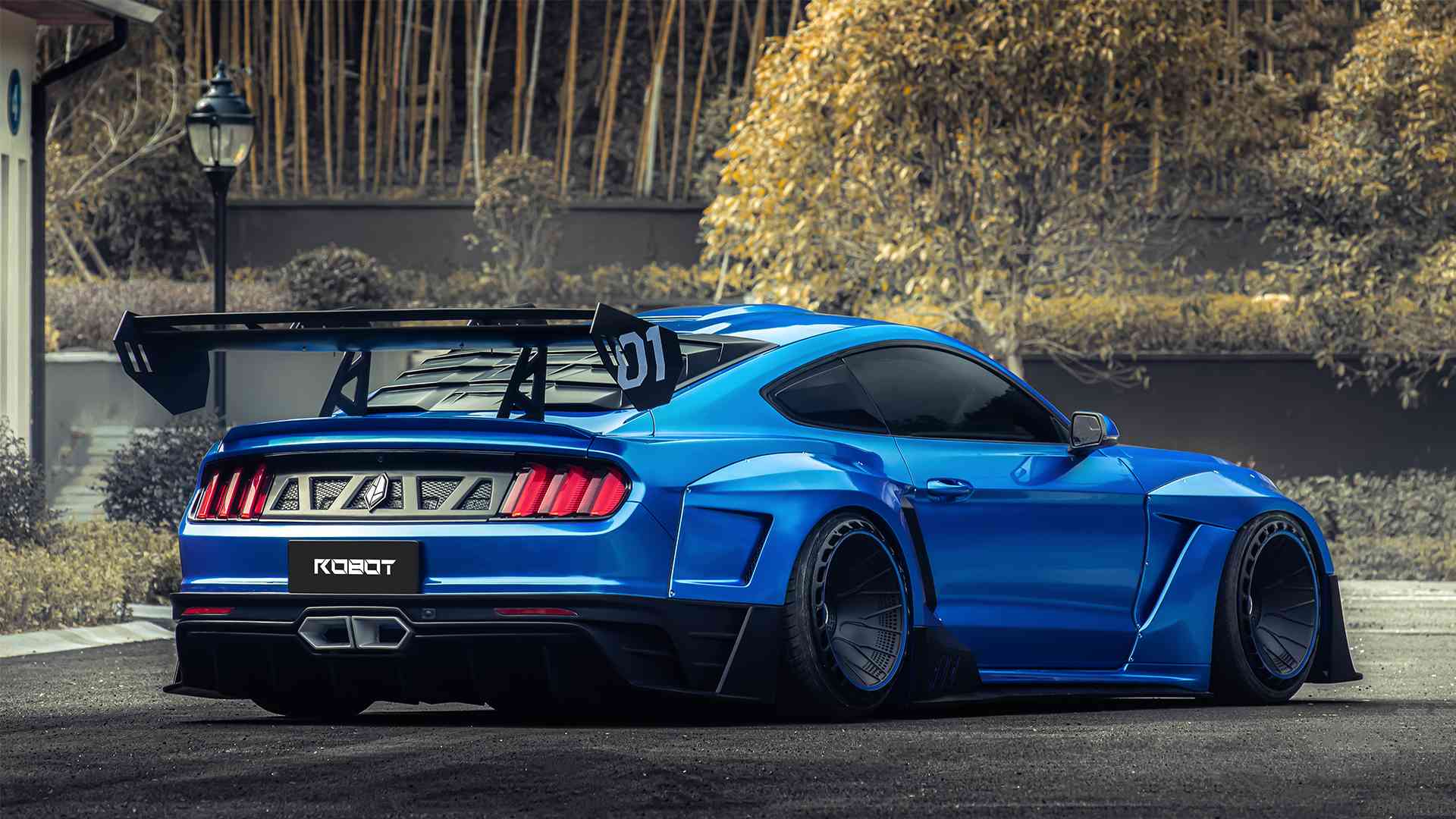 Robot Craftsman Ford Mustang Dawn Widebody Kit 2015-2023 - Image 20