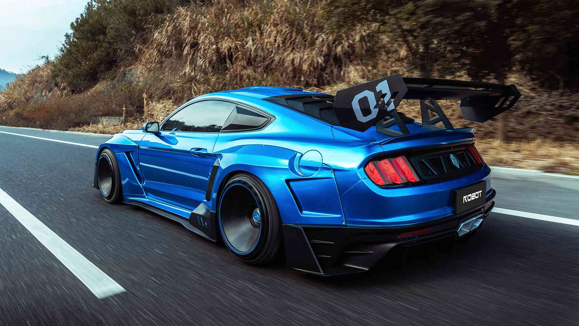 Robot Craftsman Ford Mustang Dawn Widebody Kit 2015-2023 - Image 21