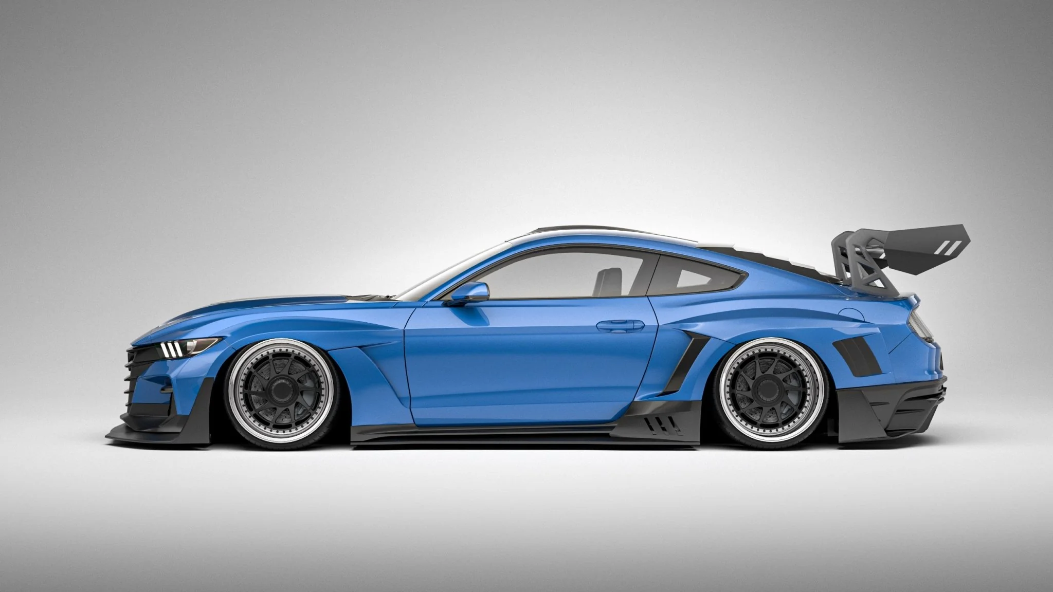 Robot Craftsman Ford Mustang Dawn Widebody Kit 2015-2023 - Image 6