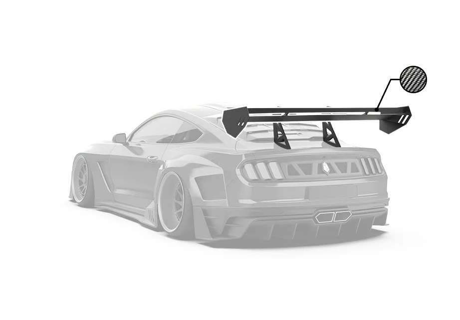 Robot Craftsman Ford Mustang Dusk GT Wing - Image 5