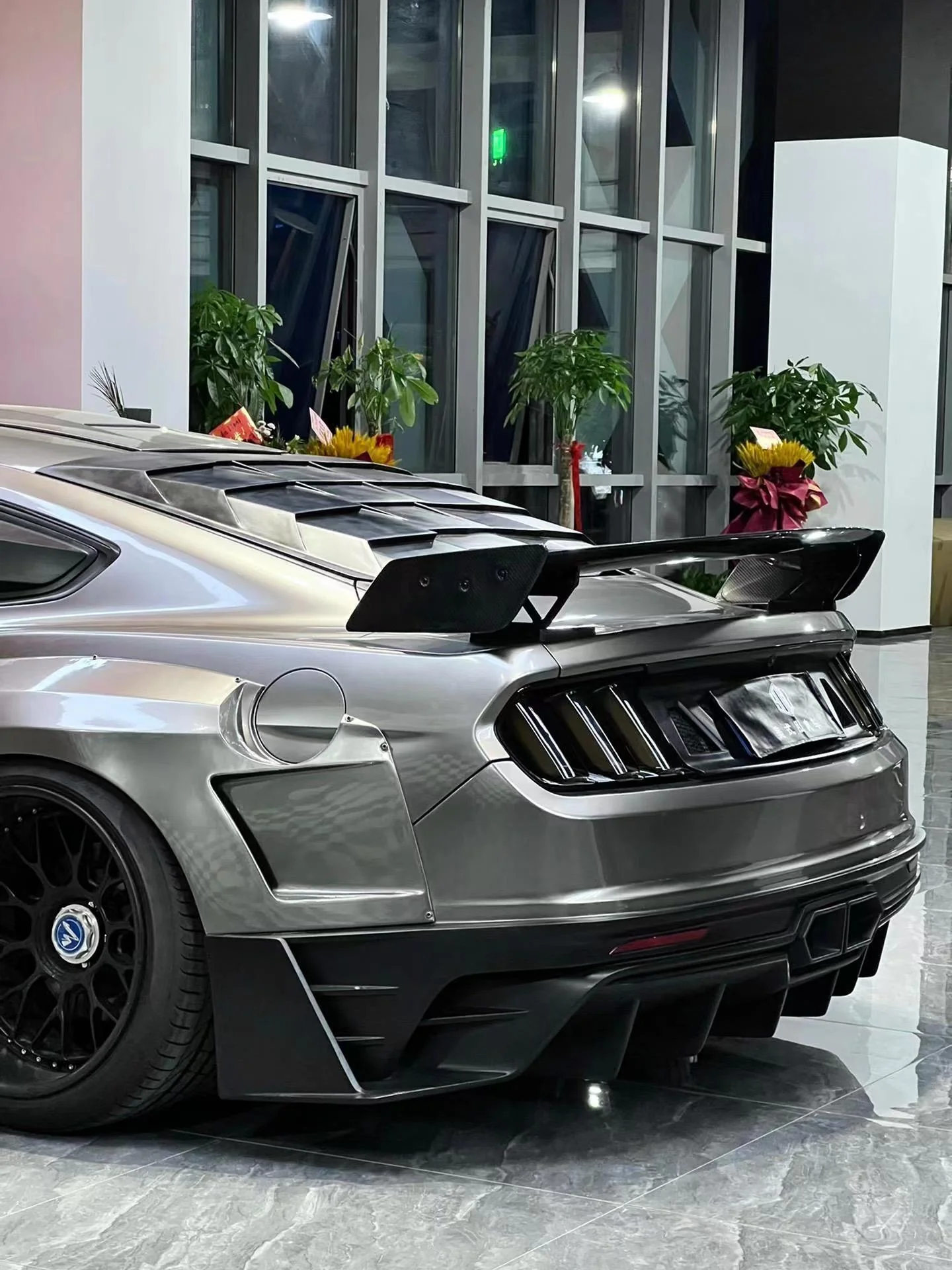 Robot Craftsman Ford Mustang Dusk Rear Window Covers - Image 3