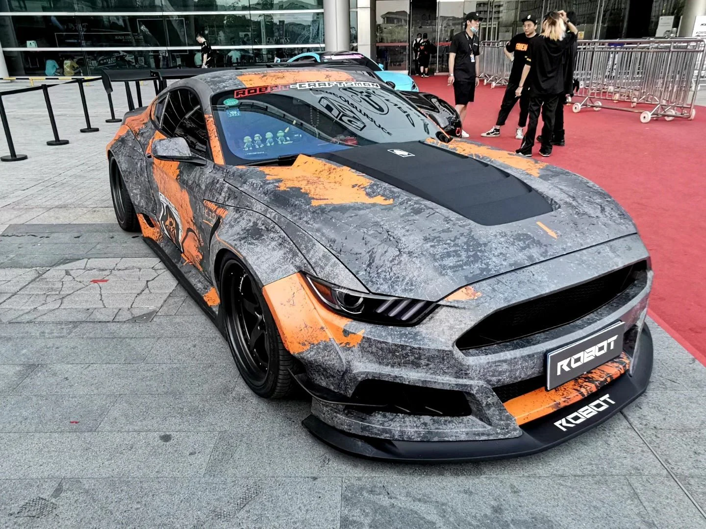 Robot Craftsman Ford Mustang V2 Fibre Glass Reinforced Plastic Complete Body Kit 2015-2023 - Image 15