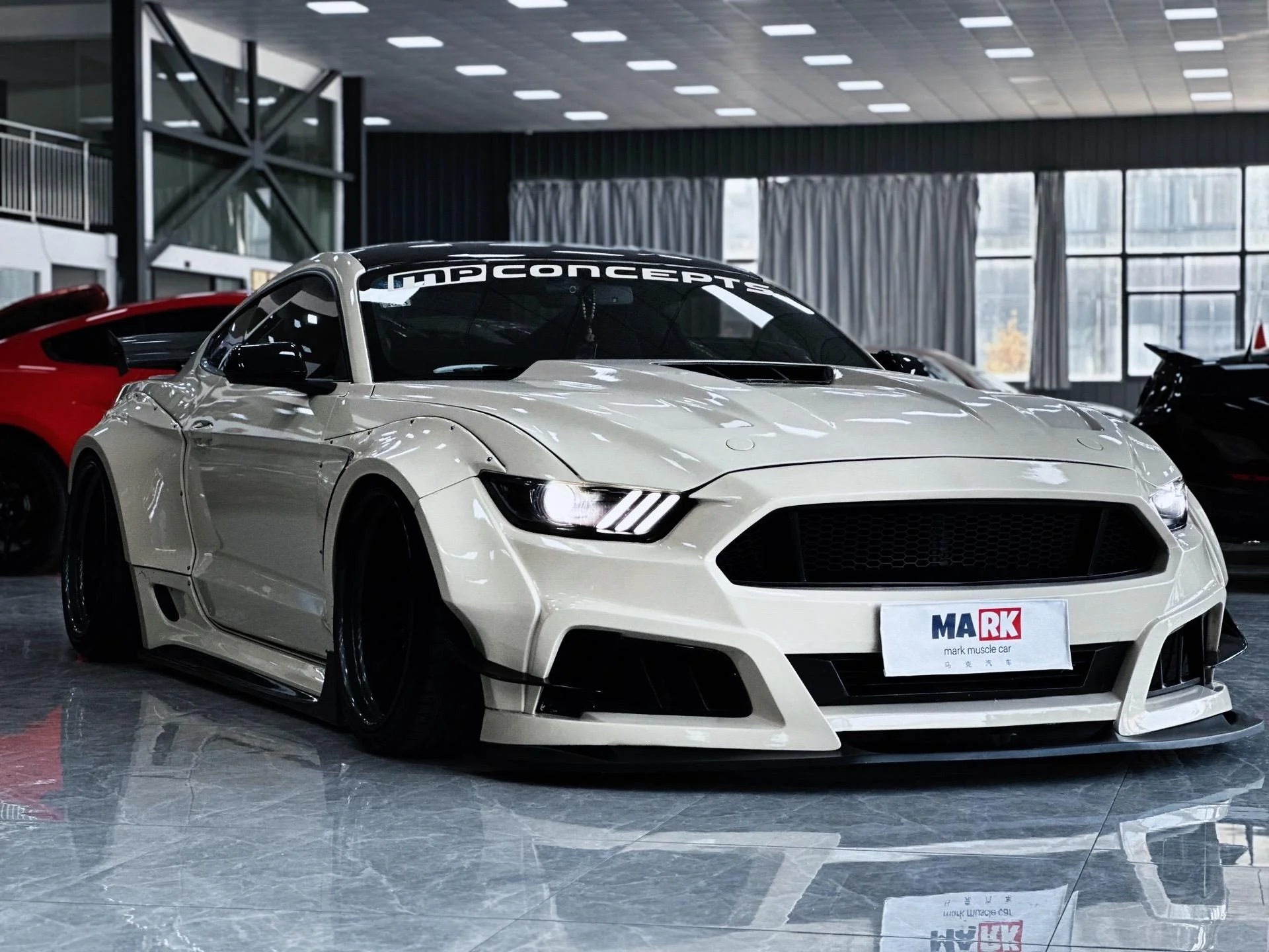 Robot Craftsman Ford Mustang V2 Fibre Glass Reinforced Plastic Complete Body Kit 2015-2023 - Image 20