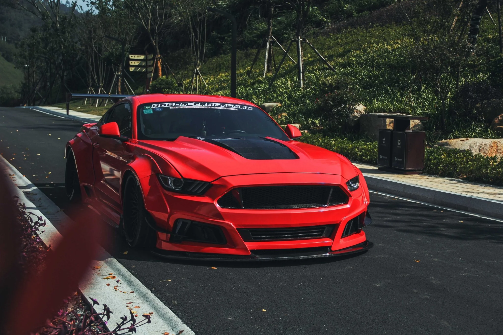 Robot Craftsman Ford Mustang V2 Fibre Glass Reinforced Plastic Complete Body Kit 2015-2023 - Image 21