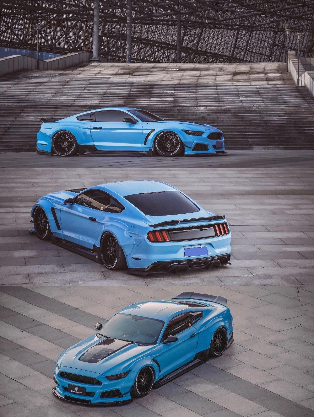 Robot Craftsman Ford Mustang V2 Fibre Glass Reinforced Plastic Complete Body Kit 2015-2023 - Image 32