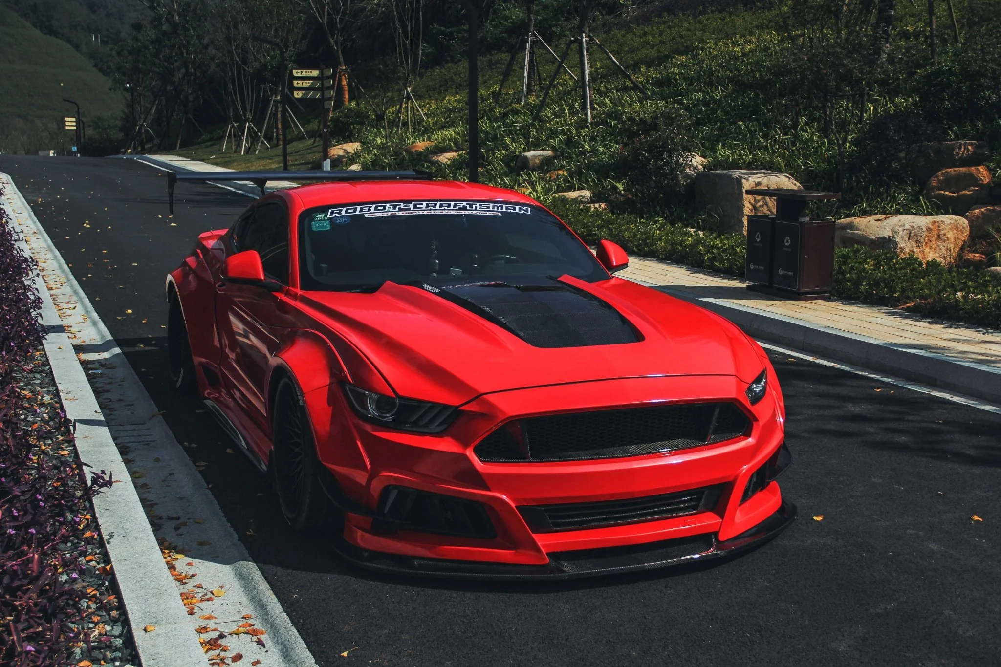 Robot Craftsman Ford Mustang V2 Fibre Glass Reinforced Plastic Complete Body Kit 2015-2023 - Image 37