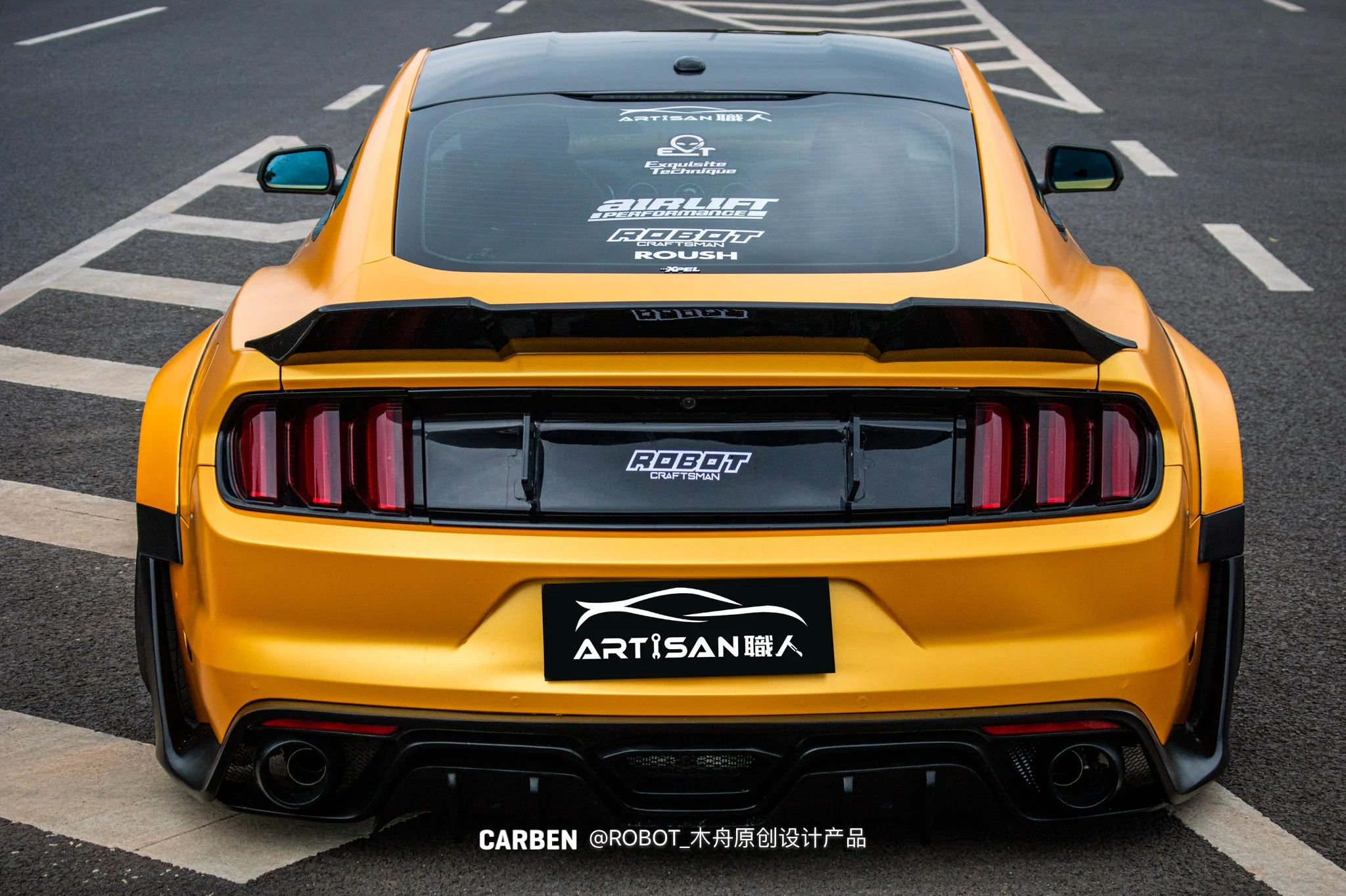 Robot Craftsman Ford Mustang V3 Widebody Kit 2015-2023 - Image 16