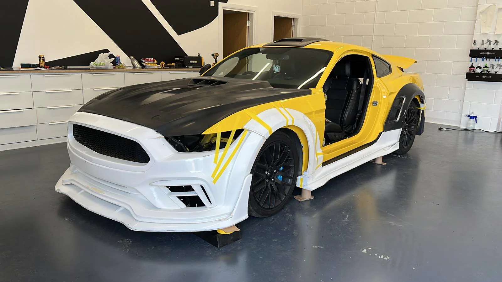Robot Craftsman Ford Mustang V3 Widebody Kit 2015-2023 - Image 22