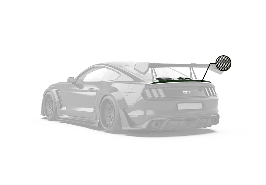 Robot Craftsman Ford Mustang V3 Duck Tail + Boot Cover - Image 2