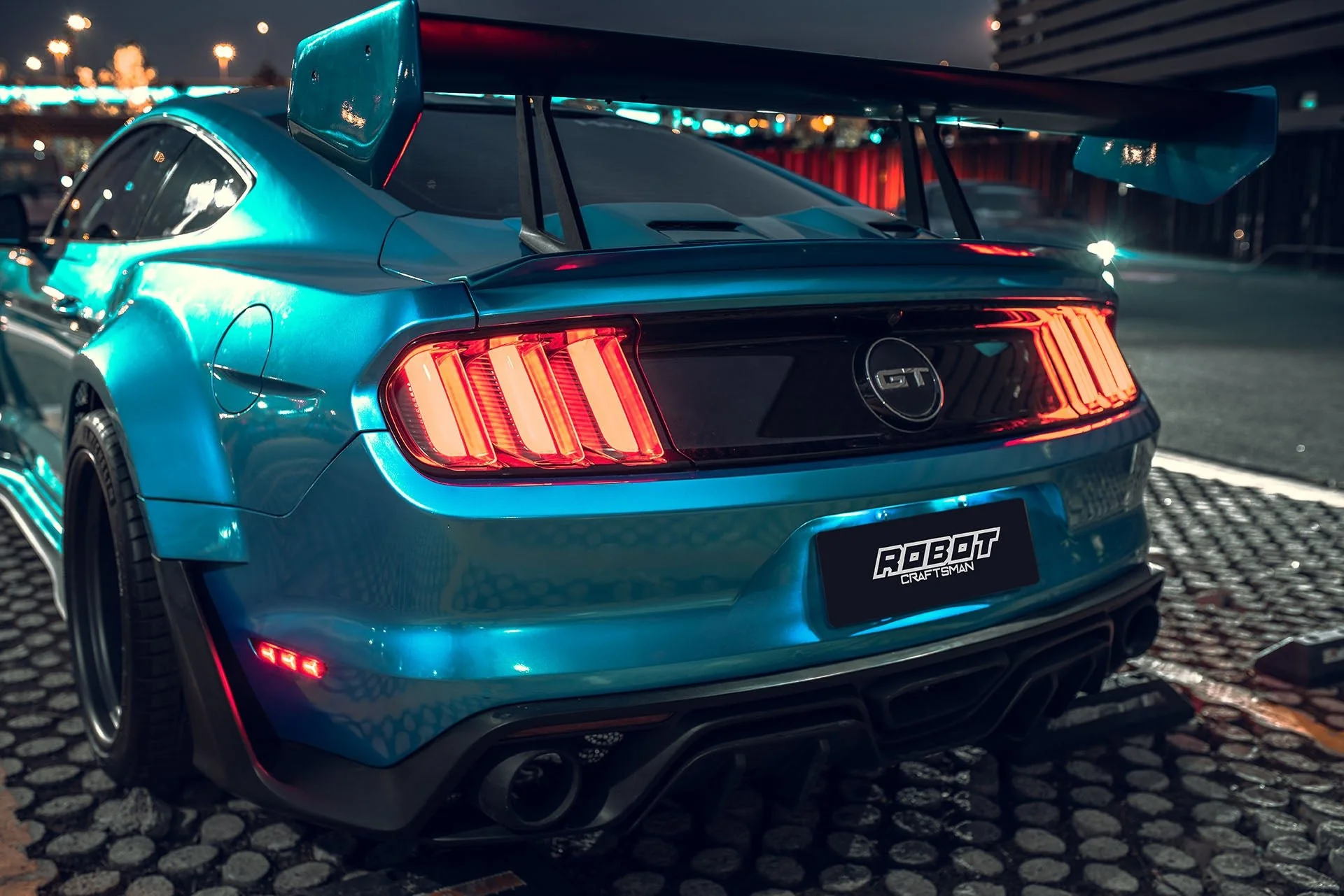 Robot Craftsman Ford Mustang V3 Duck Tail + Boot Cover - Image 3