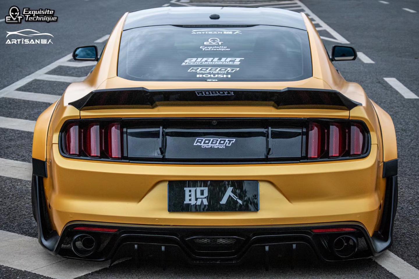 Robot Craftsman Ford Mustang V3 Duck Tail + Boot Cover - Image 4
