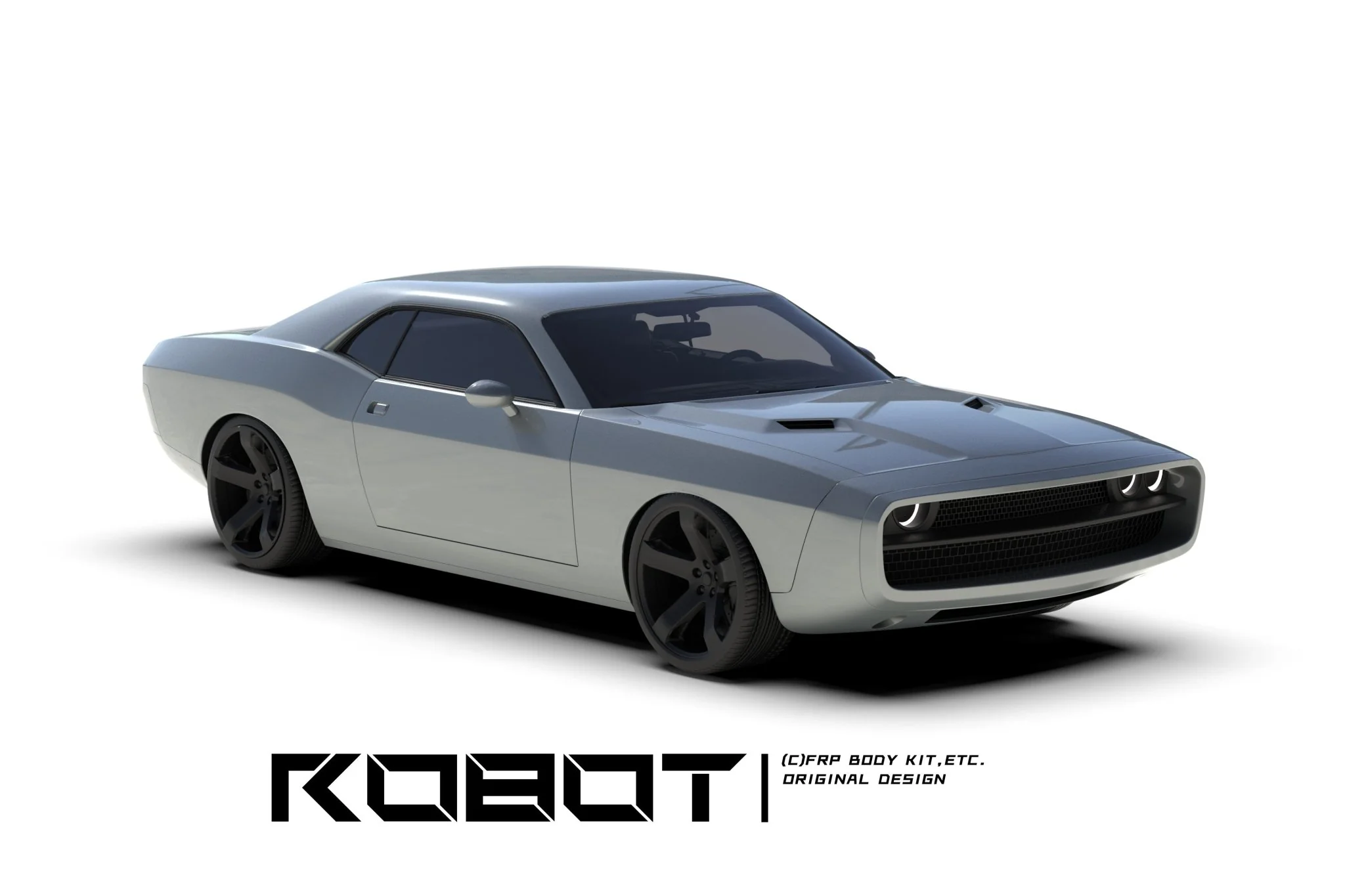 ROBOT CRAFTSMAN Front Bumper "CHOPPER" for Dodge Challenger 2015-ON - Image 27