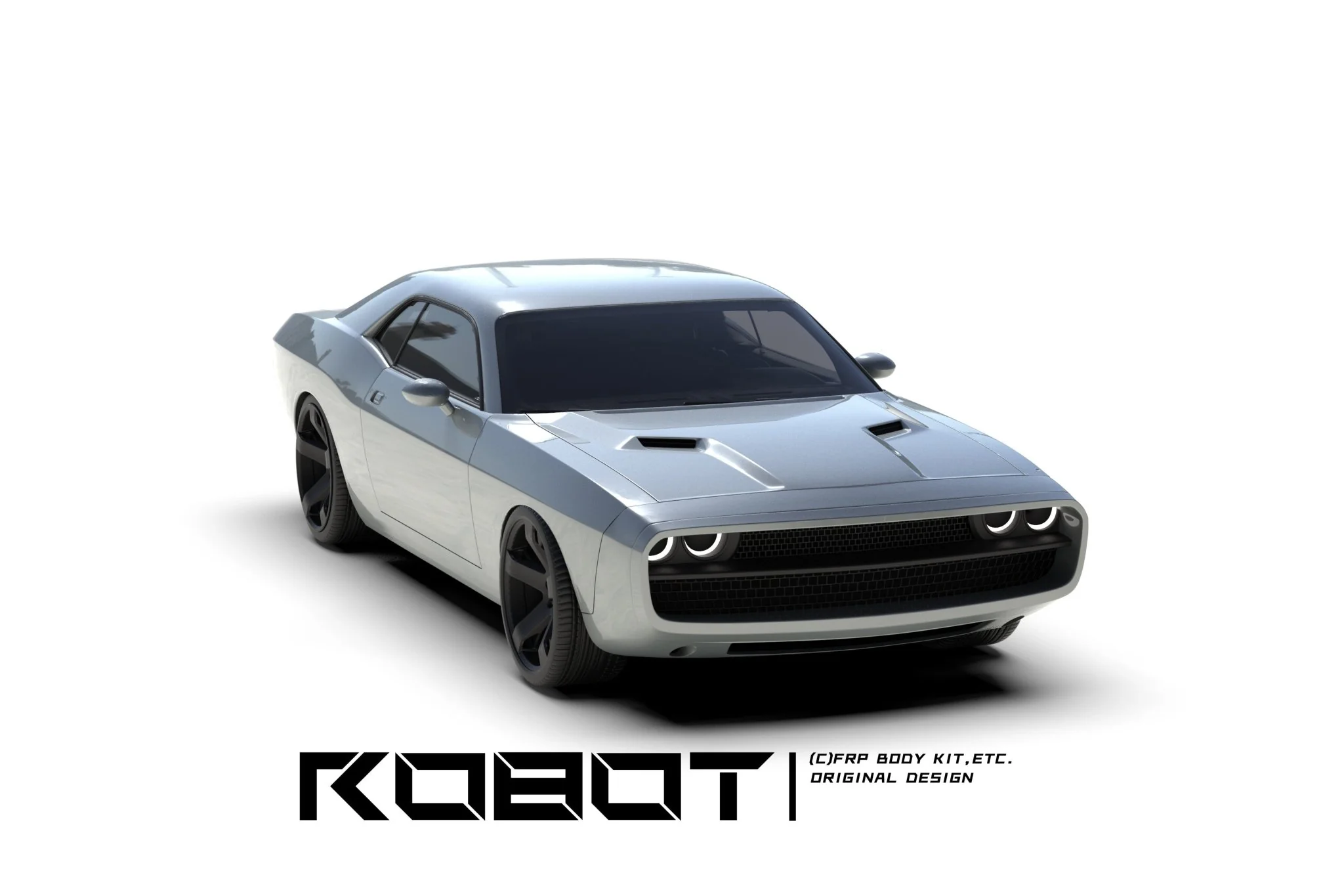 ROBOT CRAFTSMAN Front Bumper "CHOPPER" for Dodge Challenger 2015-ON - Image 29