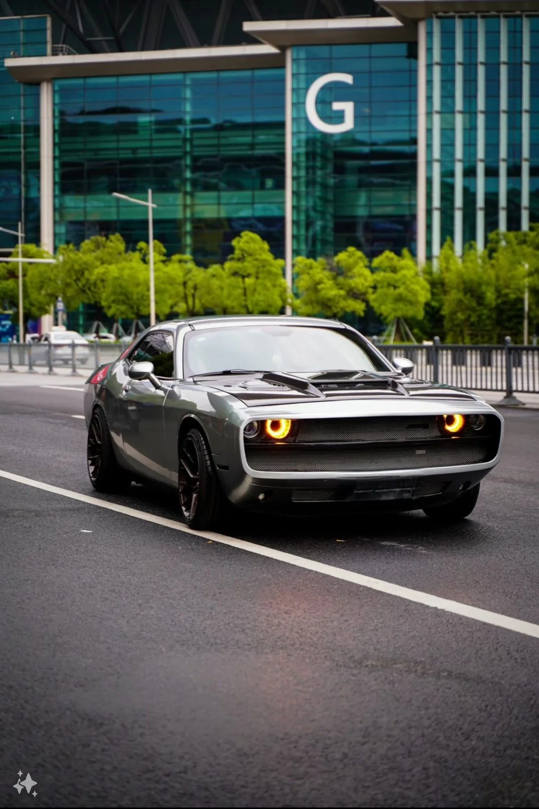 ROBOT CRAFTSMAN Front Bumper "CHOPPER" for Dodge Challenger 2015-ON - Image 4