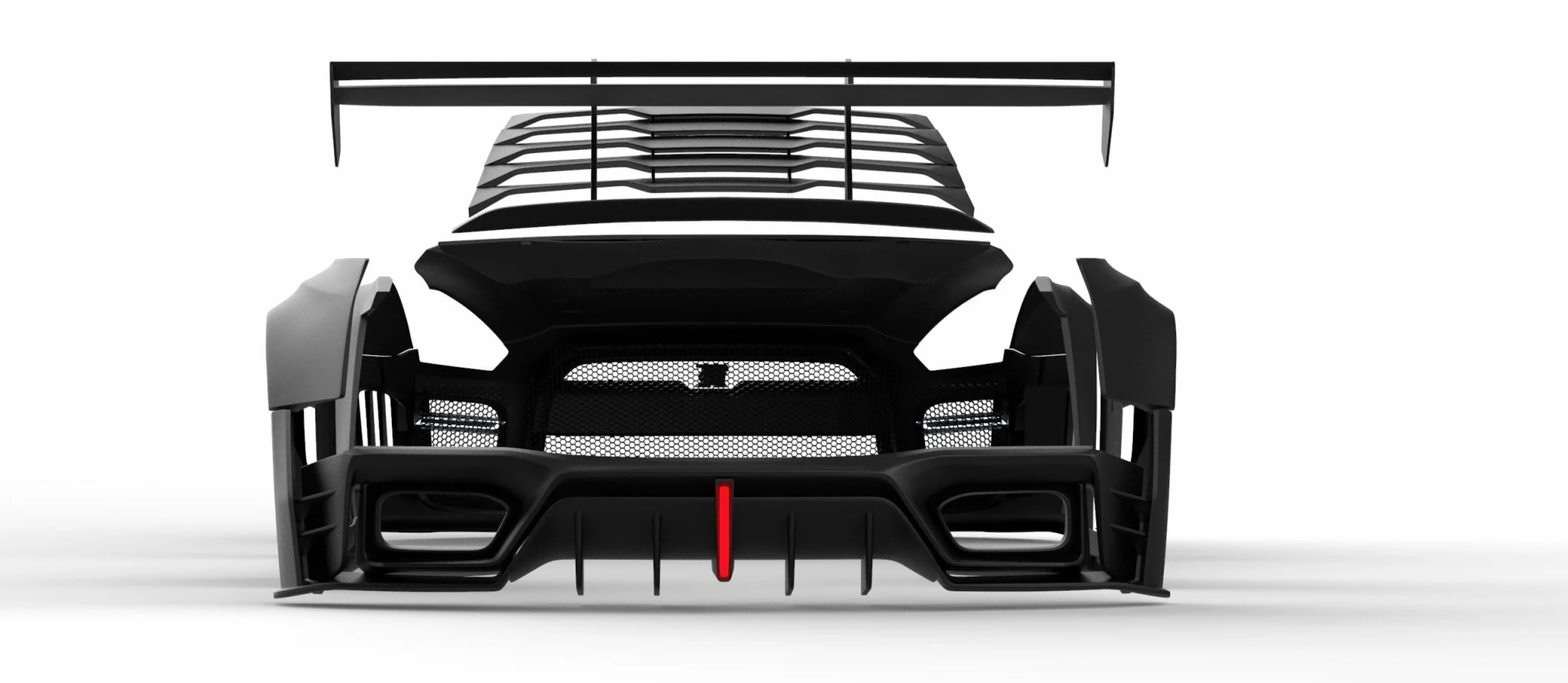 Robot Craftsman Nissan GTR Body Kit R35 WIDEBODY Fibre Glass Reinforced Plastic Complete Body Kit (FRP) - Image 37