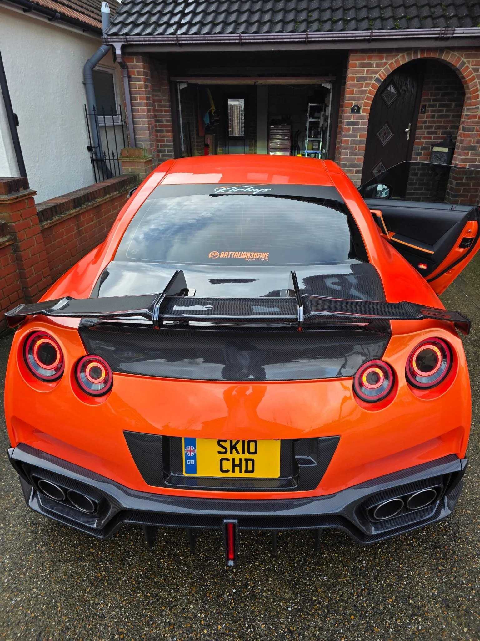 Robot Craftsman Nissan GTR Narrowbody R35 Rear Diffuser - Image 19