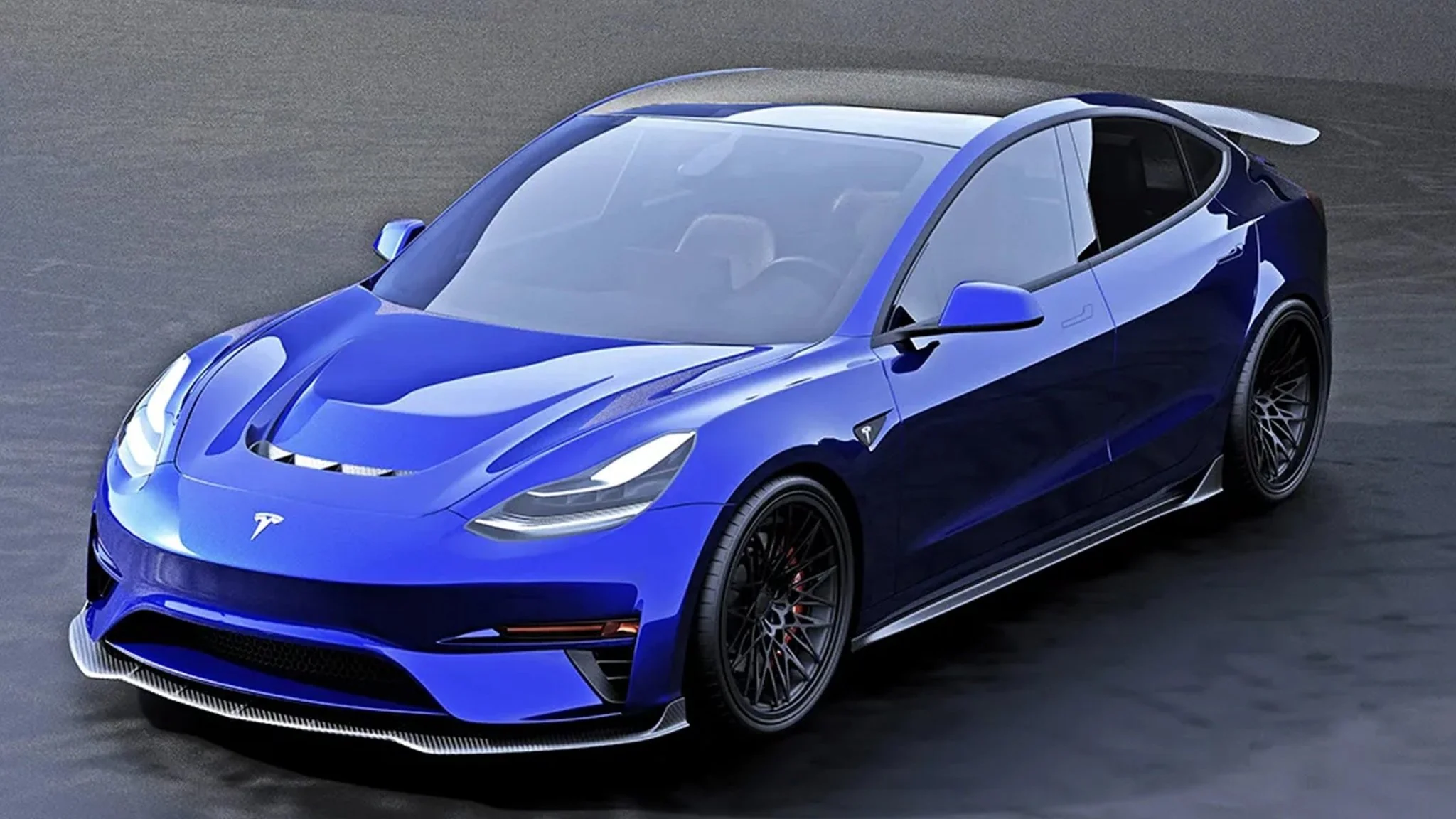 Robot Craftsman Tesla Model 3 "Crypton" Fibre Glass Reinforced Plastic Complete Body Kit (FRP) - Image 27