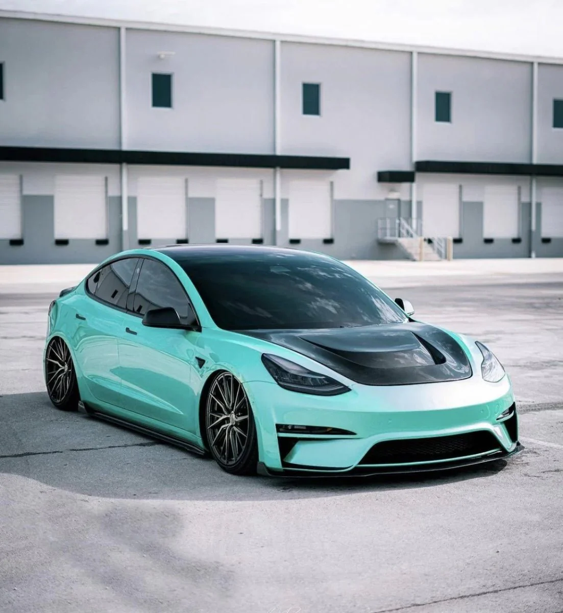 Robot Craftsman Tesla Model 3 "Crypton" Fibre Glass Reinforced Plastic Complete Body Kit (FRP) - Image 5