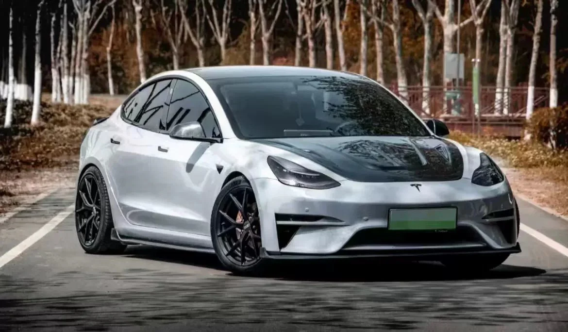 Robot Craftsman Tesla Model 3 "Crypton" Front Bumper & Front Lip - Image 6