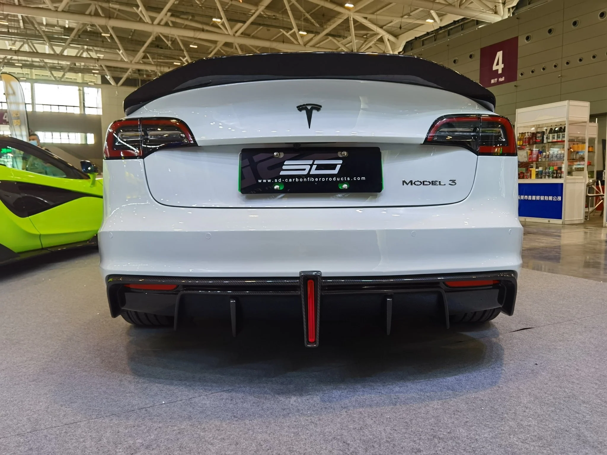 Robot Craftsman Tesla Model 3 "Crypton" Rear Bumper & Diffuser - Image 4