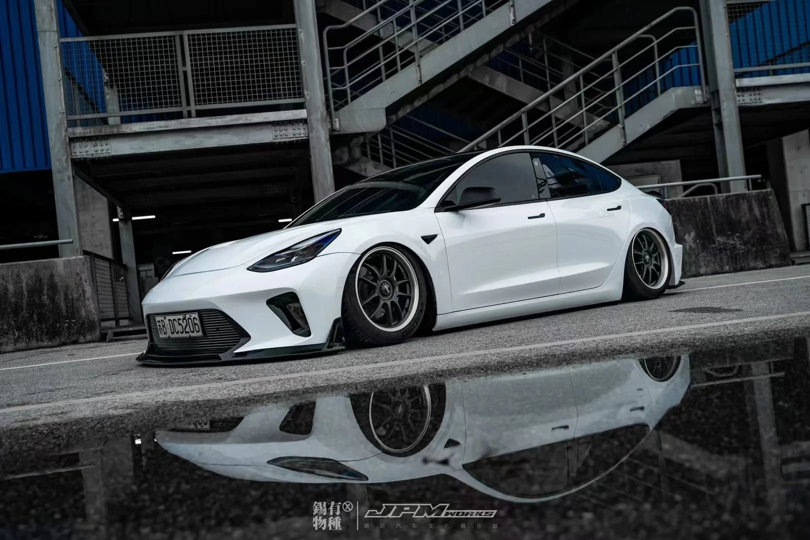 Robot Craftsman Tesla Model 3 “HACKER” Front Bumper & Front Lip (2017–2023 pre-facelift) - Image 25