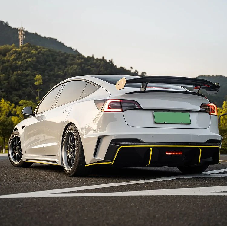 Robot Craftsman Tesla Model 3 “HACKER” Narrowbody Fibre Glass Reinforced Plastic Complete Body Kit (FRP) - Image 10