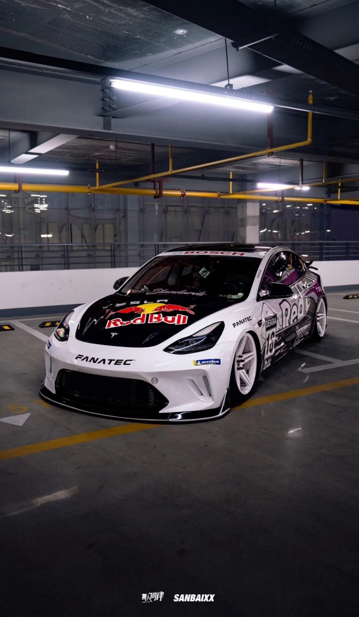 Robot Craftsman Tesla Model 3 “HACKER” Narrowbody Fibre Glass Reinforced Plastic Complete Body Kit (FRP) - Image 25