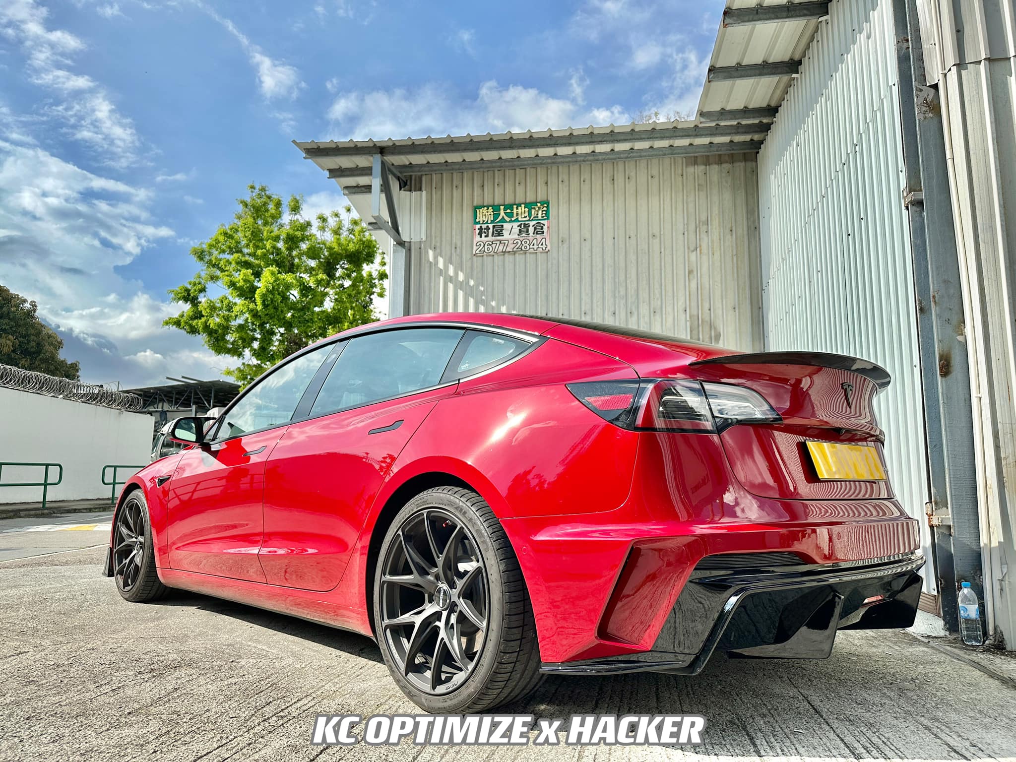 Robot Craftsman Tesla Model 3 “HACKER” Rear Bumper & Diffuser (2017–2023 pre-facelift) - Image 16