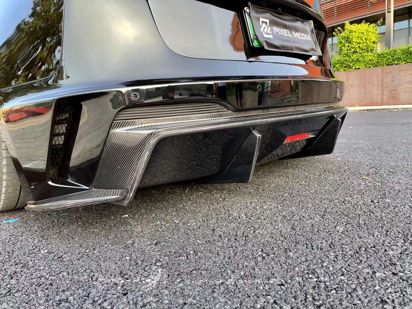 Robot Craftsman Tesla Model 3 “HACKER” Rear Bumper & Diffuser (2017–2023 pre-facelift) - Image 7