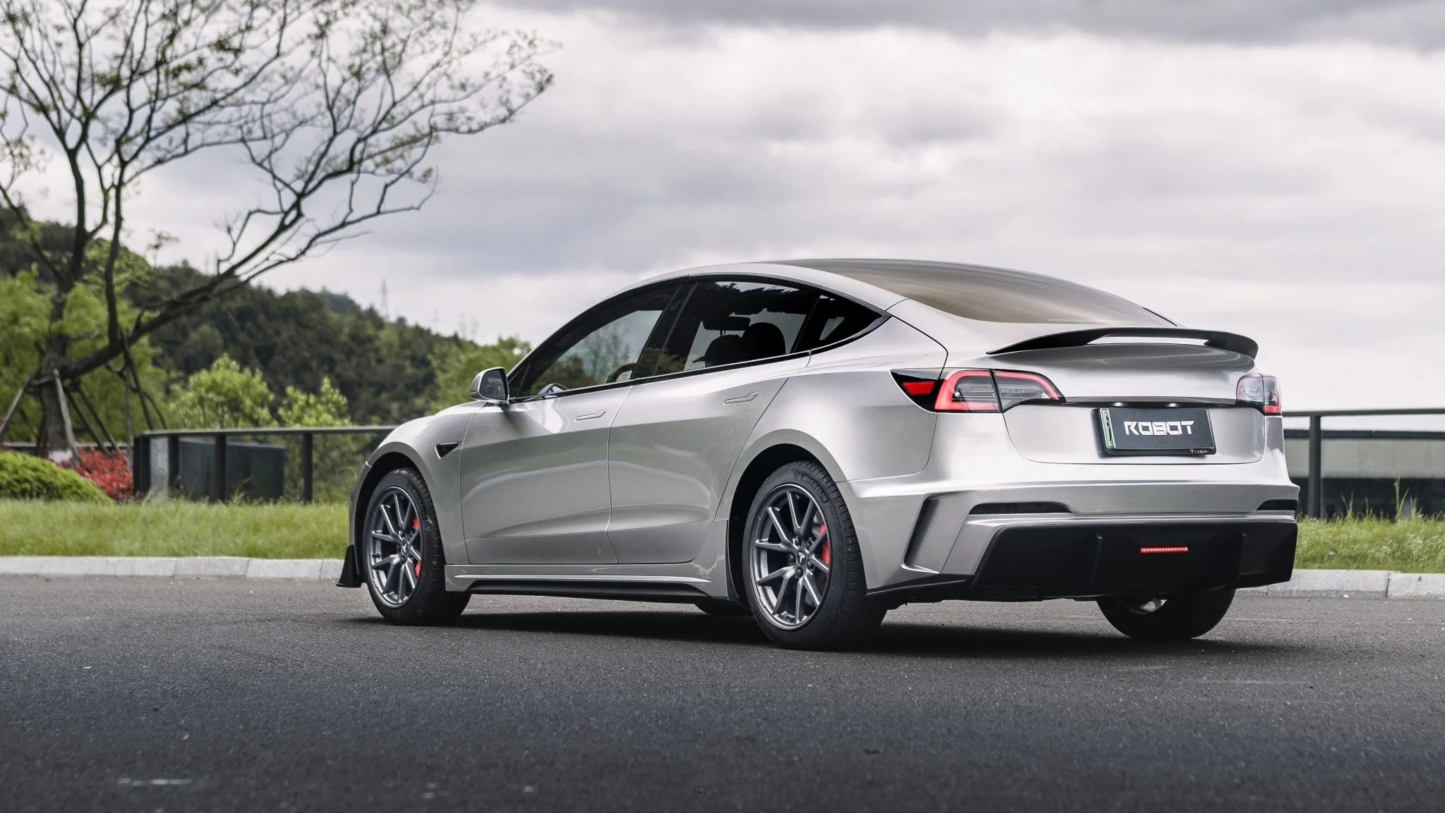 Robot Craftsman Tesla Model 3 “HACKER” Side Skirts (2017–2023 pre-facelift) - Image 11