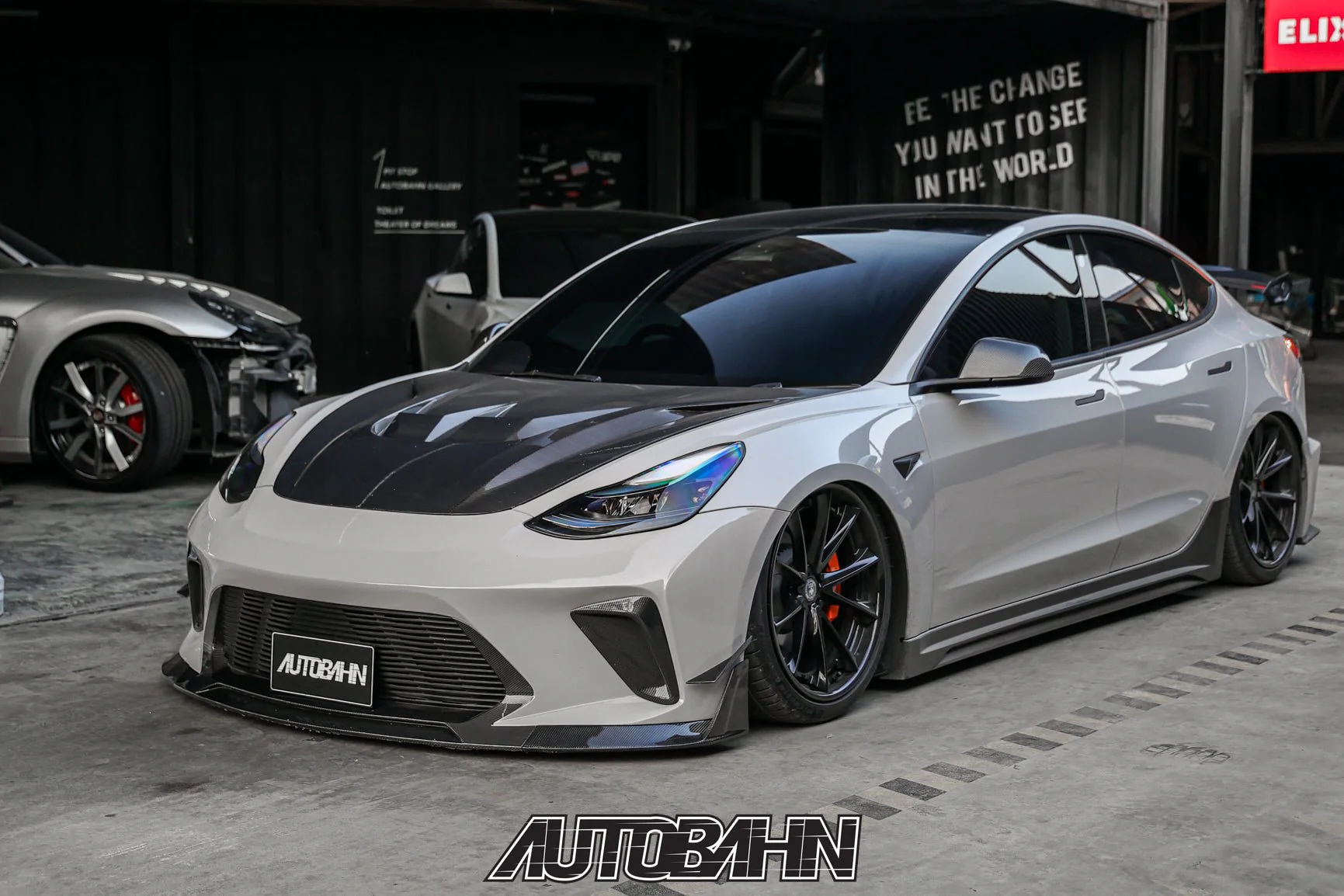 Robot Craftsman Tesla Model 3 “HACKER” Side Skirts (2017–2023 pre-facelift) - Image 3