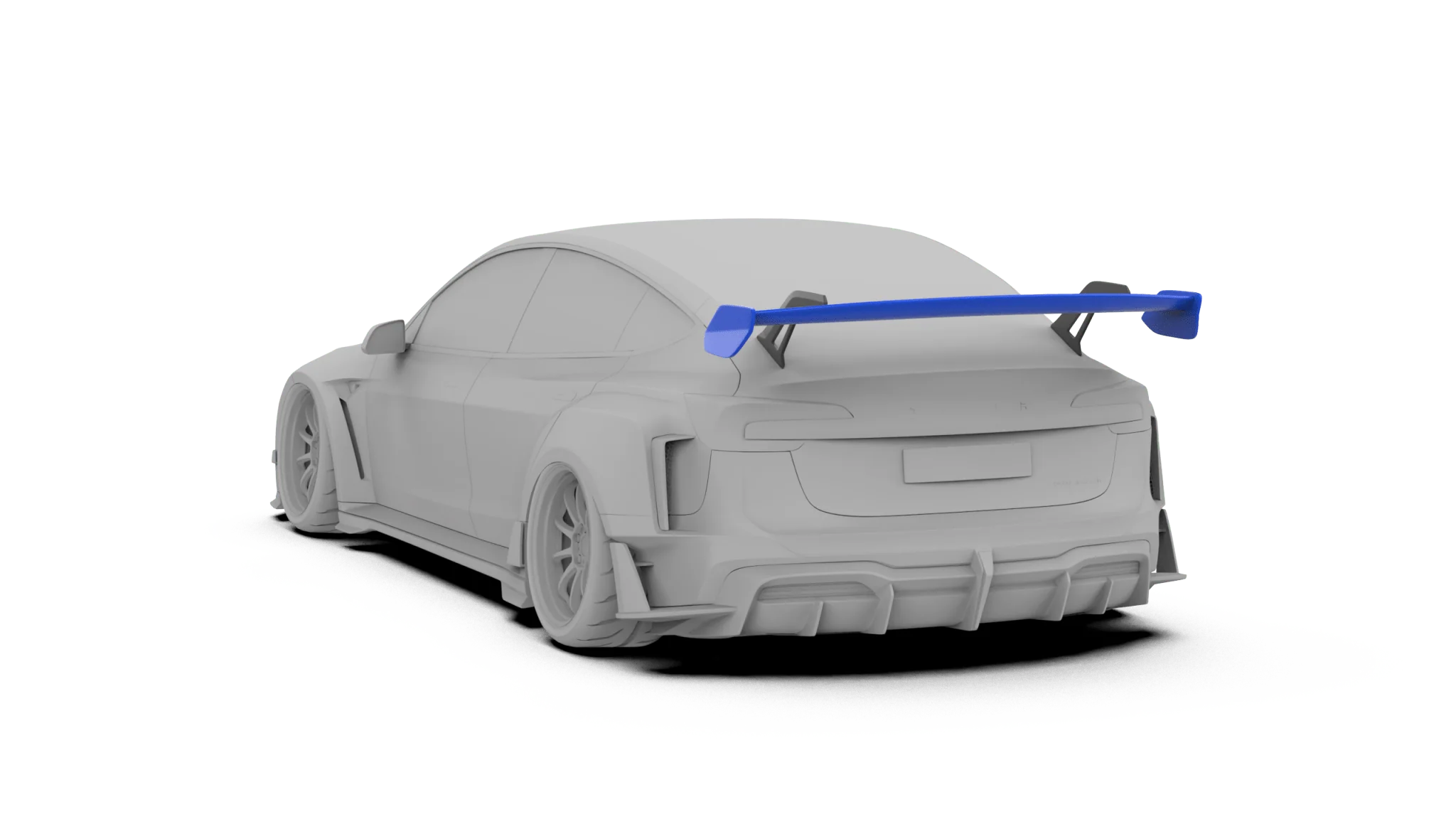 Robot Craftsman Tesla Model 3 Highland "Hacker" Spoiler Options - Image 2